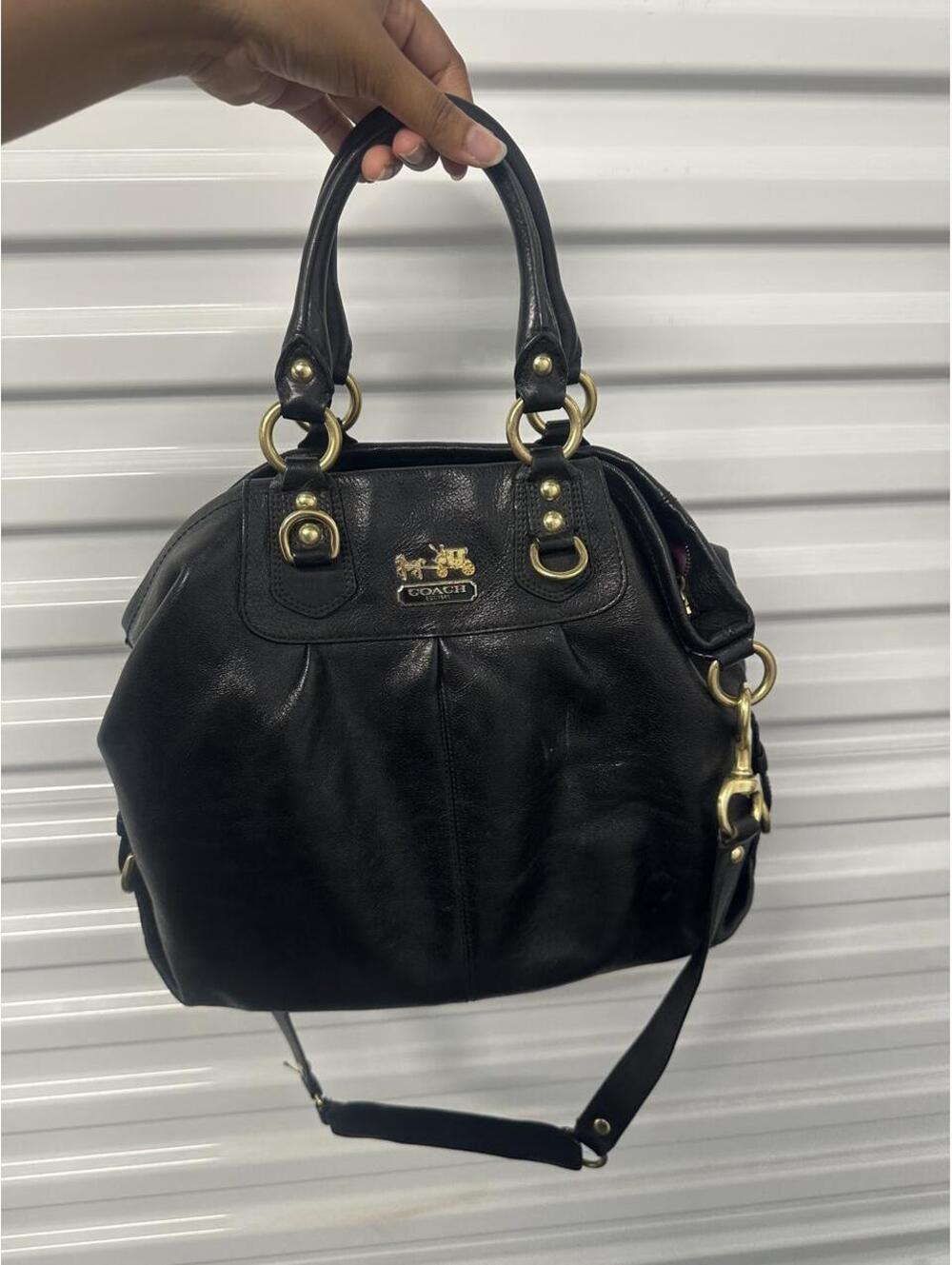 Y2k vintage Coach Madison Large Sabrina satchel